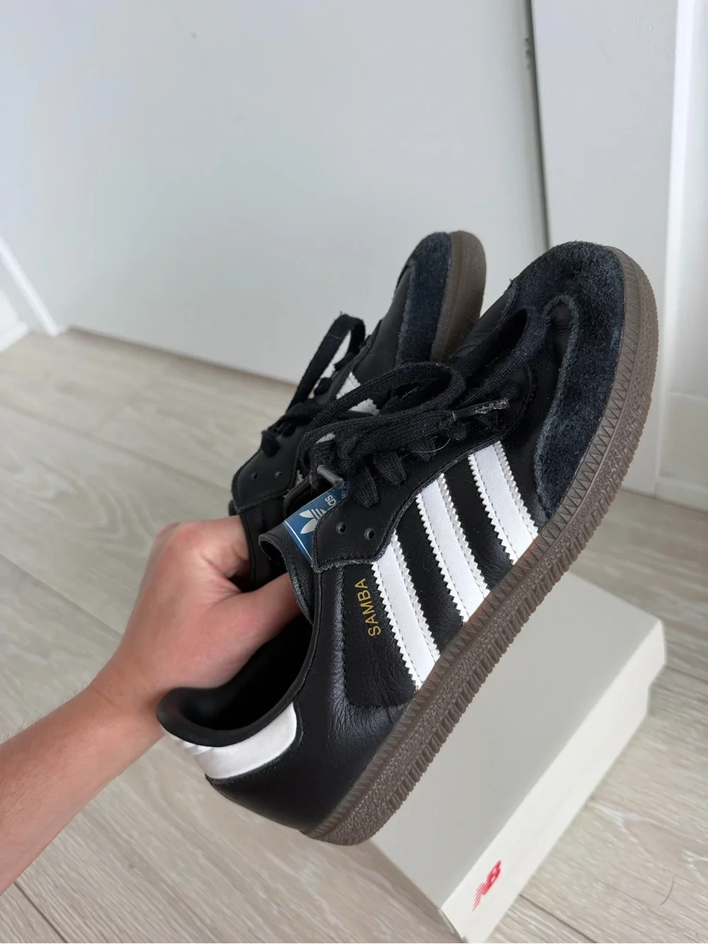 adidas Black & White Unisex Samba Sneakers
